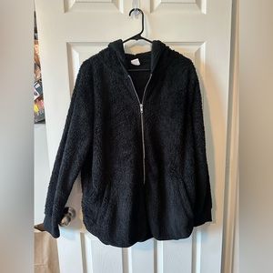 Black Sherpa Jacket